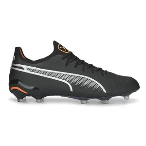 PUMA Mens King Ultimate Soccer Cleats Cleated, Firm Ground, Turf - Black