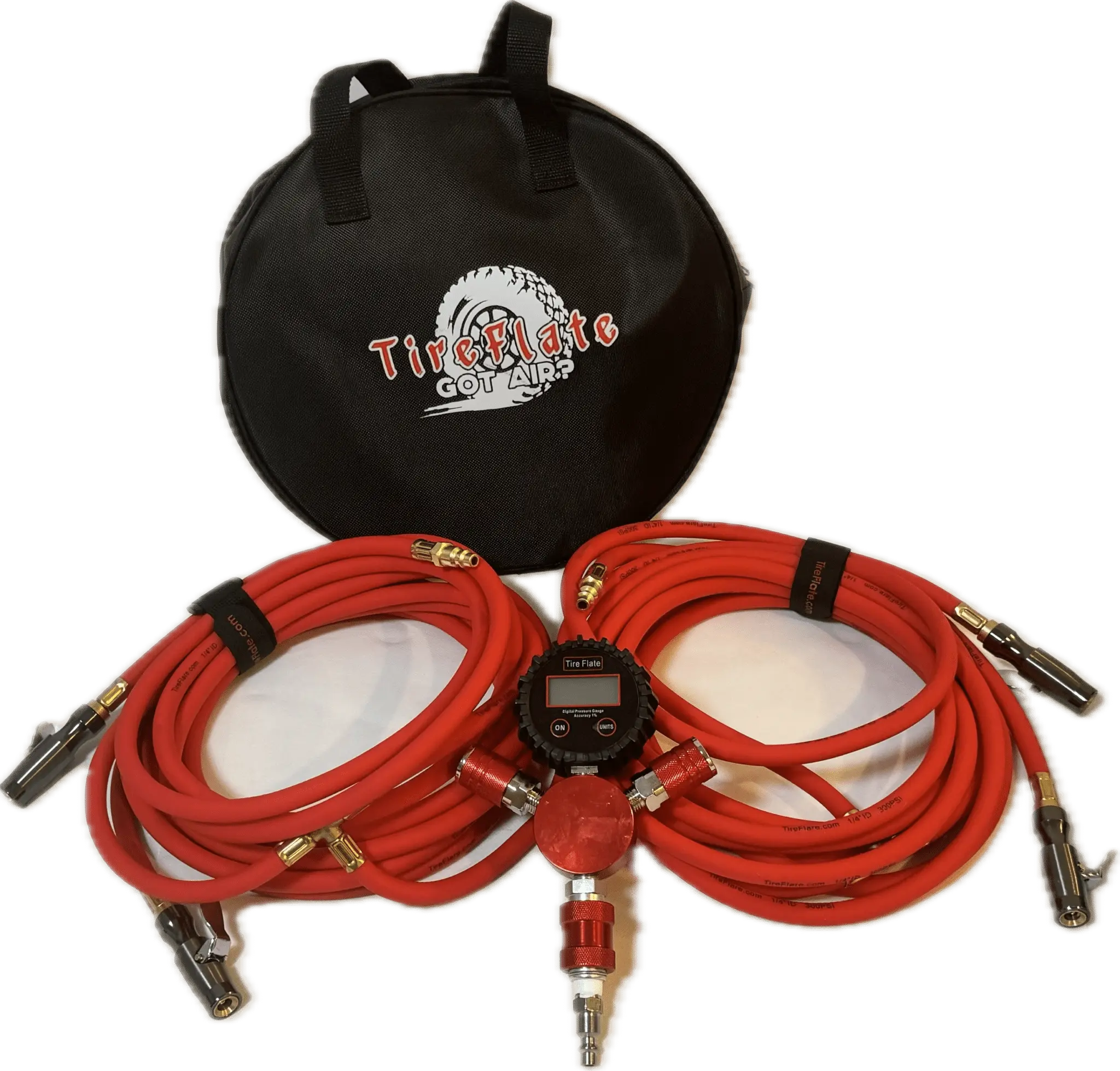 LN-144 Long Nose Chuck, 4 Tire Inflation/Deflation High Quality System for SUV’s W/Bag