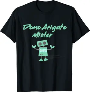 Domo Arigato Mister Roboto T-Shirt - Jennairenej Shop 63B0832NPLWS