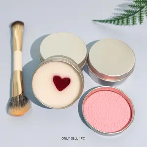 Makeup brush cleaning soap with washing pad - Peach fragrance - Powder puff Makeup brush cleaning wonder, beauty tool - Deep cleaning and maintenance brush, tool cleaning set, washing soap cleaning box combination, Makeup Brushes Cleaner