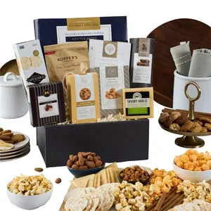 Snack and Chocolate Gift Basket Classic - Gourmet Food