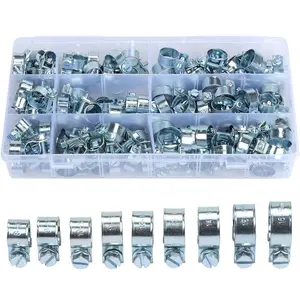 8-18mm Hose Clamp Kit, Hose Clamp, Multi-purpose Hose Clamp Kit for Car, Home, Office, Factory