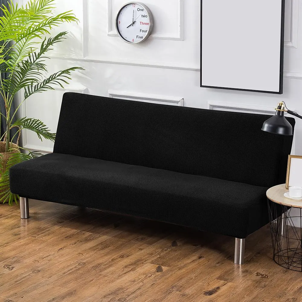 Solid Color Sofa Cover, 1 Count Elastic Sofa Slipcover, Dustproof Sofa Protector for Home Living Room, Sofa Protector for Home Living Room, Couch Slipcover, Stretchable Sofa Cover, Sofa Couch Covers