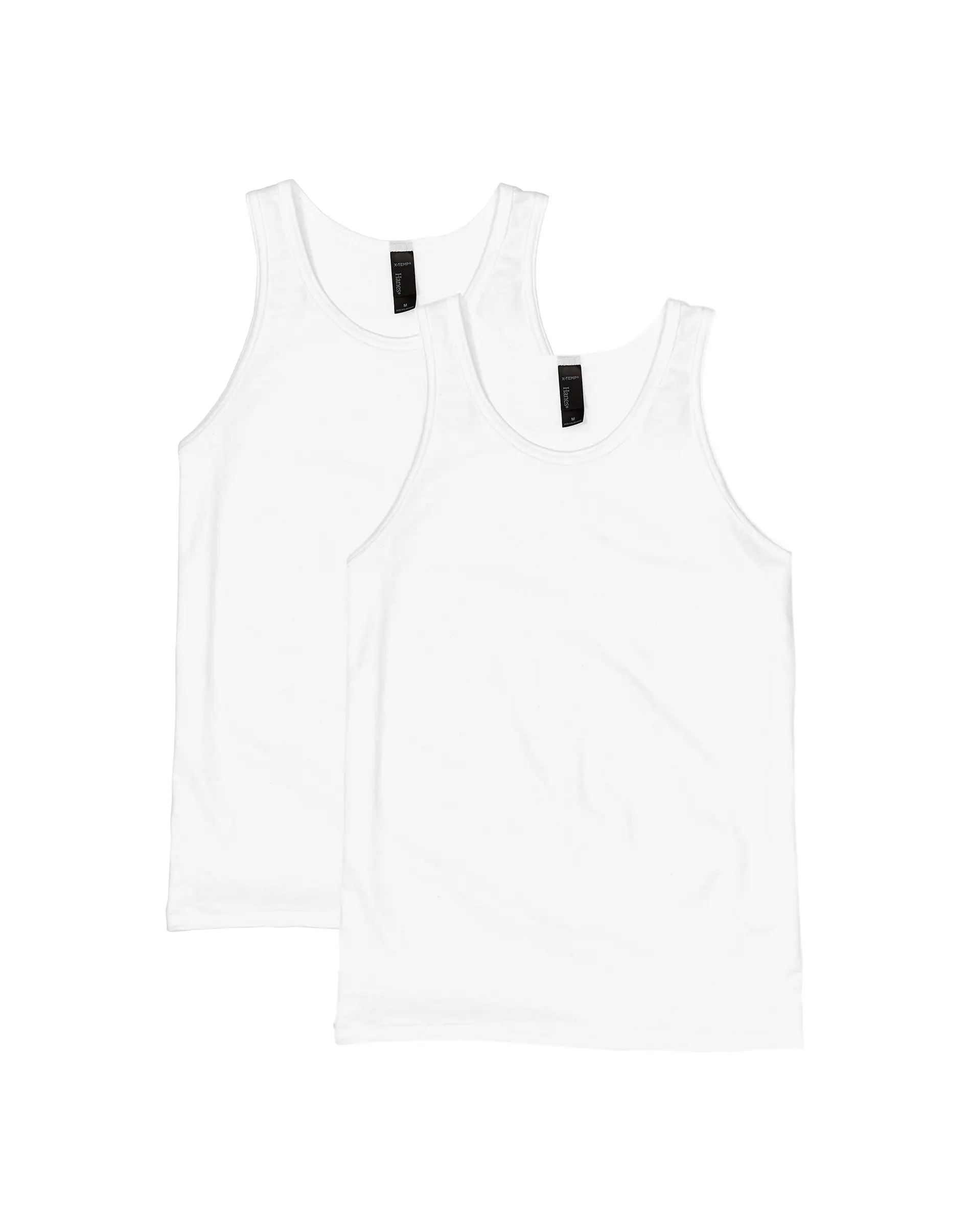 Hanes X-temp Men's Performance Tank Top 2-pack Underwear Multi Pack Comfortable Fit Soft Stretch Fabric Breathable O42mt