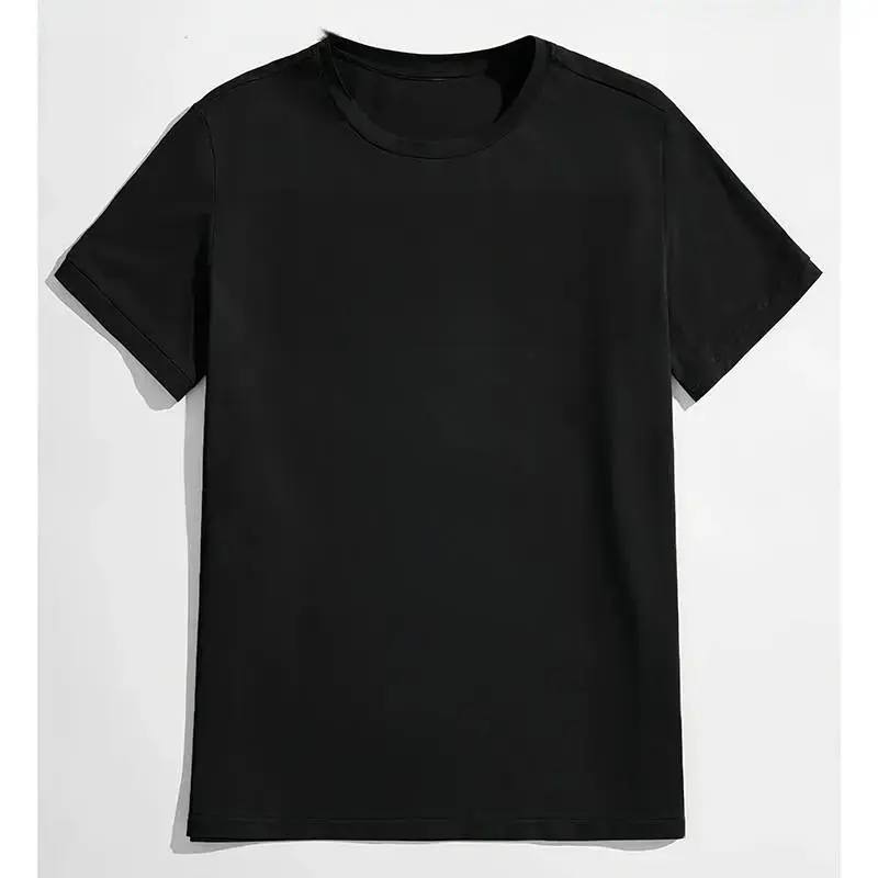 Women's Cotton Short Sleeve Round Neck T-Shirt - Unisex, Smooth, Soft, Basic, Comfortable Daily Top, All-Season Minimalist Casual Chic Breathable Knit Tee; Contact Customer Service for Review Reward Benefits, Day, Flattering Cut