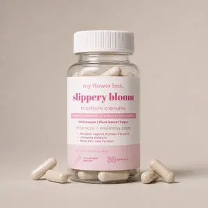 Slippery Bloom - Slippery Elm Capsules for Women | Intimate Wellness • Vaginal Moisture • Digestive & Gut Support | Herbal Feminine Health Supplement