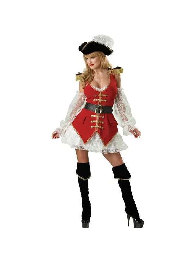 Adult Sexy Treasure Pirate Costume