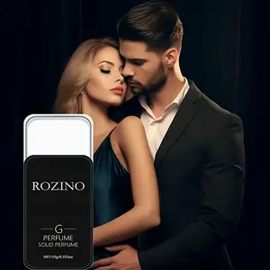 ROZINO 10g Black Solid Perfume - Luxurious Fragrance for Men & Women - Long-Lasting Scent - Perfect for Daily Use