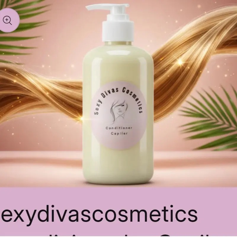 Sexydivascosmetics Acondicionador Capilar 10g with Vitamin E & Almond Oil for Softness & Shine Natural Conditioner for Hair Care