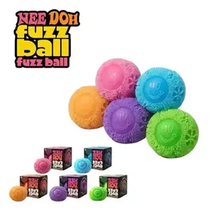 2026 Nee Doh Fuzz Ball Stress Ball, Blind Soft Fluffy Squeeze Toy for Stress Relief