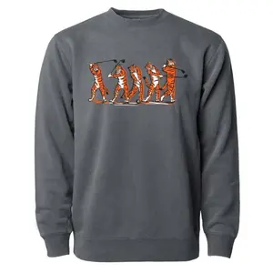 Golf Tiger Swing Crewneck, Gift for Women for Men, Y2k