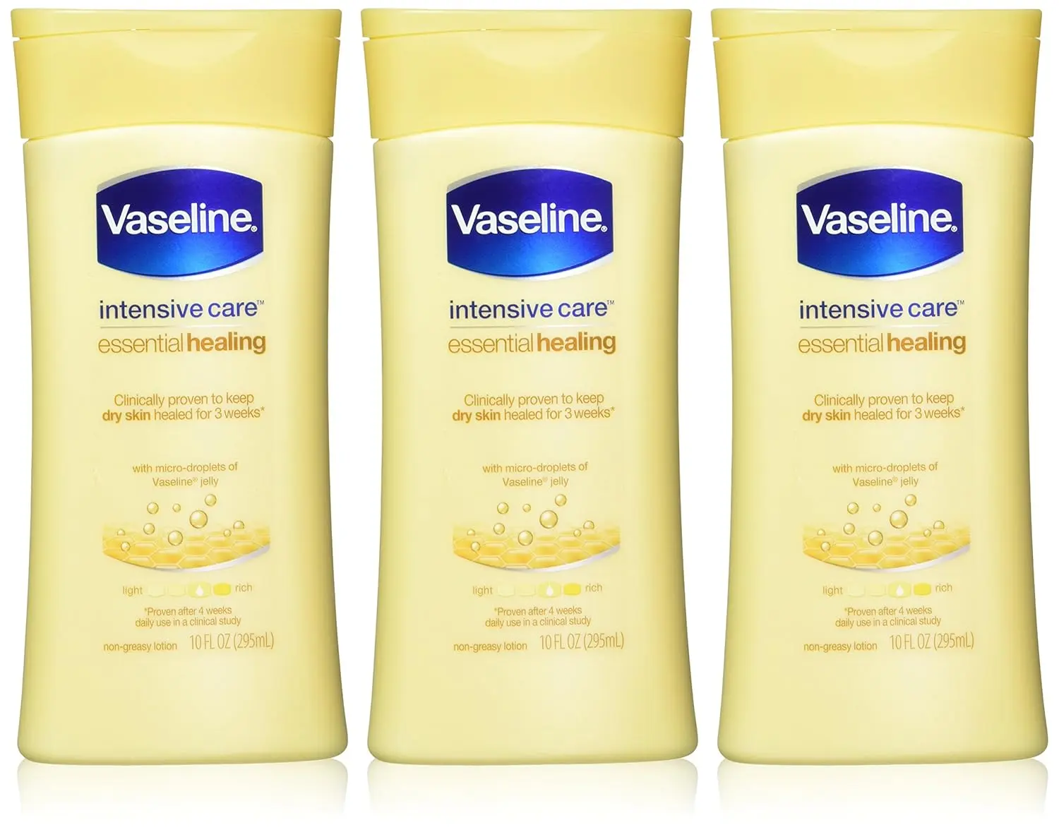 Vaseline Intensive Care Essential Healing Lotion, 3 Count