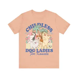 Childless dog ladies for kamala | childless dog lady | kamala harris shirt | kamala coconut | harris 2024 | social democrat | suffragette