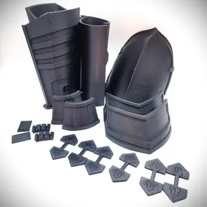 Baylan Skoll Armor from Ahsoka | Physical DIY Kit | Scaled to Fit