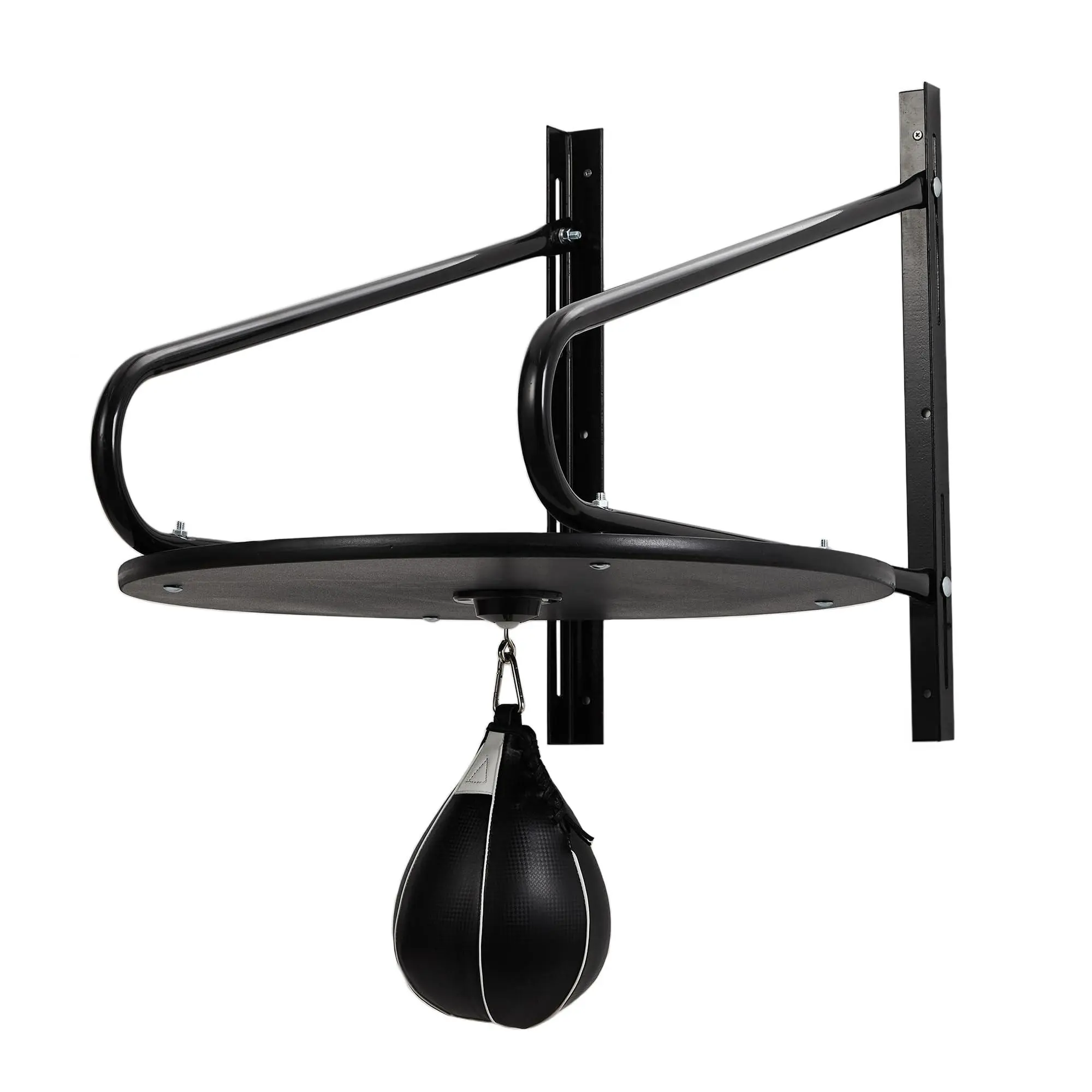 GAOMON Heavy-Duty Adjustable Speed Bag Platform, 24-Inch Wall Mount Boxing Kit with 360° Swivel for Professional Home Gym Training