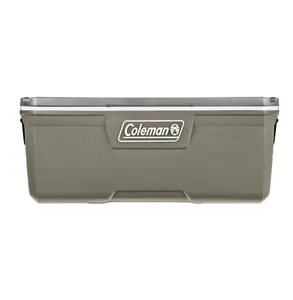 Coleman 316 Series 120QT Hard Chest Cooler, Silver Ash