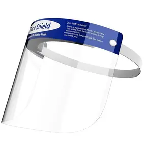 NEW Safety Full Face Shield Clear Protector Work Industry Dental Anti-Fog Adjustable Size for Adults Lightweight Comfortable Anti-Fog & Anti-Static - Protective Mask