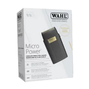 💈 Wahl Professional Micro Power Cordless Single-Foil Shaver #3027017