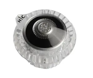 Generic Acrylic Round Handle for Tub & Shower Compatible with Moen Systems Clear Plastic Knob for Bathroom Fixtures Durable Easy to Maintain