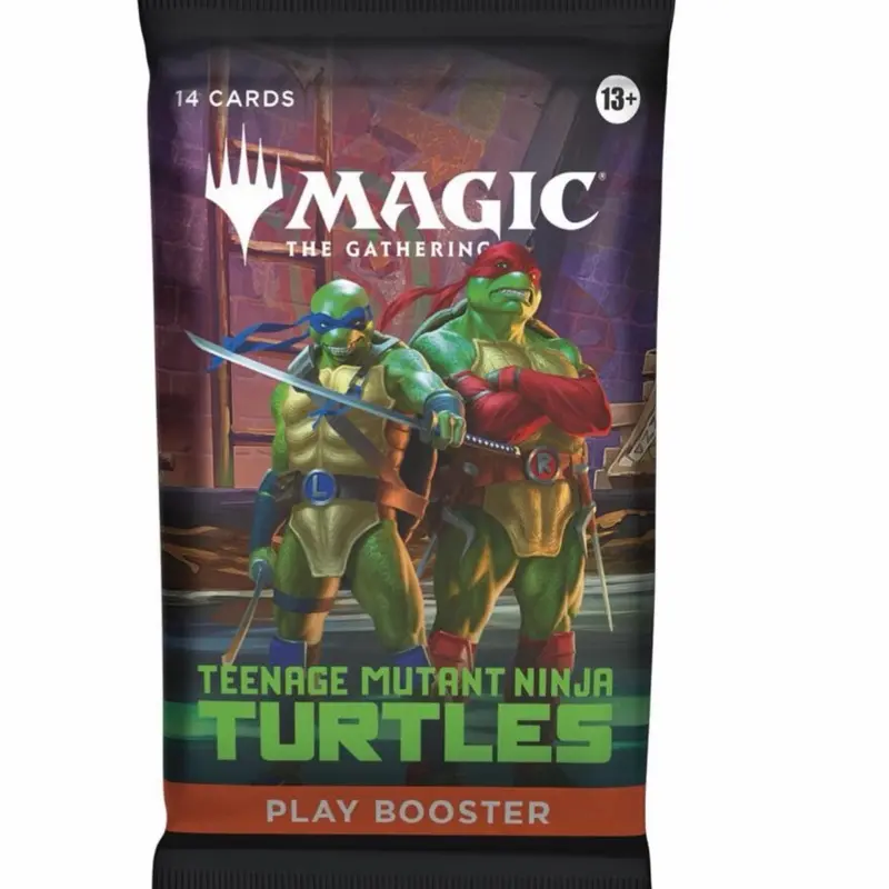 TMNT Play booster - 5 pack bundle