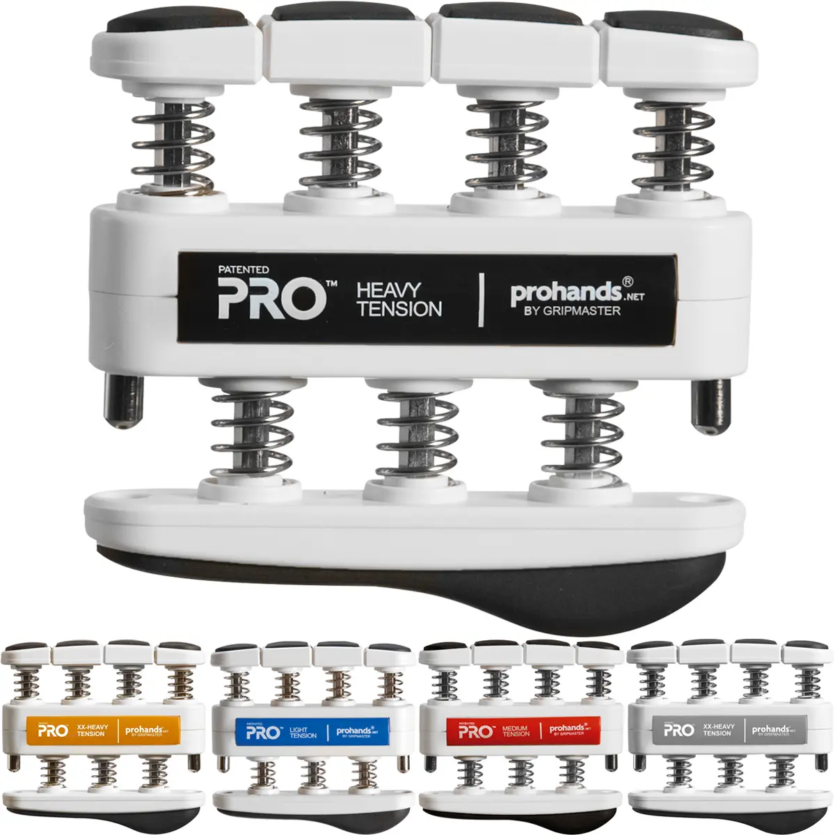 Gripmaster Pro Hand and Finger Exerciser, Choose from 5 grip strengthener levels, Softball, Violin, Martial Arts