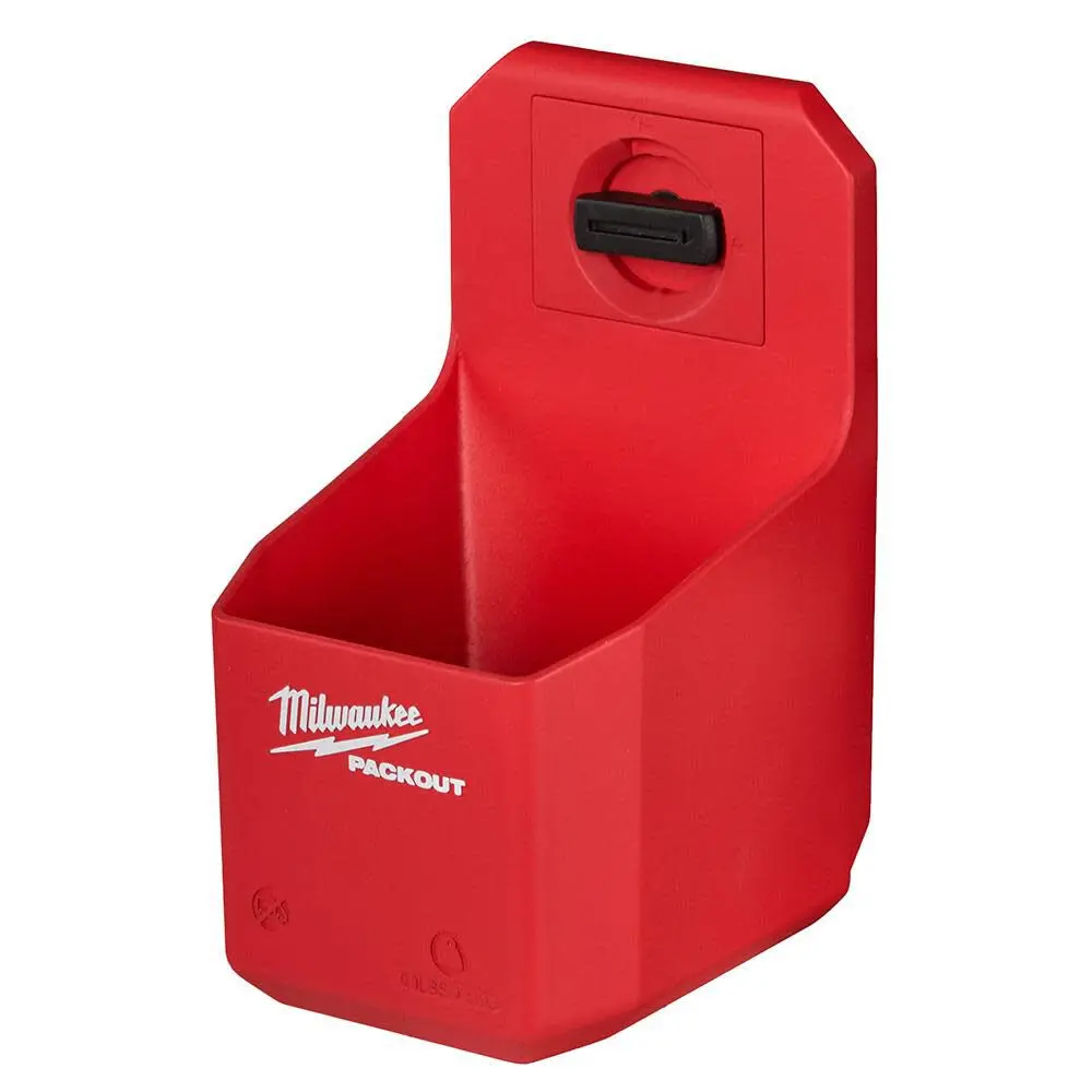 Milwaukee 48-22-8336 PACKOUT Shop Storage Organizer Cup, Wall-Mountable, Custom Packout Fit, Customizable, Quick Access Organization Tool Organizer, Boxes