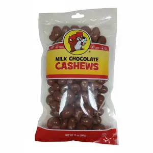 Buc-ee's Milk Chocolate Cashews - Whole Premium Nuts with Rich Smooth Coating for Gourmet Snacking