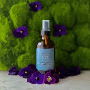 Black Violet & Saffron Room Spray Aroma Perfume