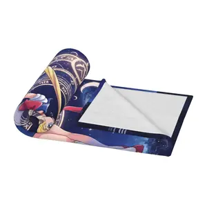 FRANALA Anime blanket, soft and comfortable, suitable for sofas, bedrooms, beds, cars, offices, and air-conditioned spaces. The perfect gift for anime lovers.