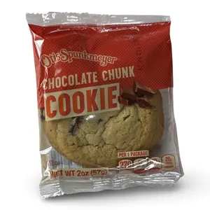 Otis Spunkmeyer Chocolate Chip Cookies, 2 Oz Individually Wrapped Soft Treats Snacks | 12-Pack Food and Snacks Bag
