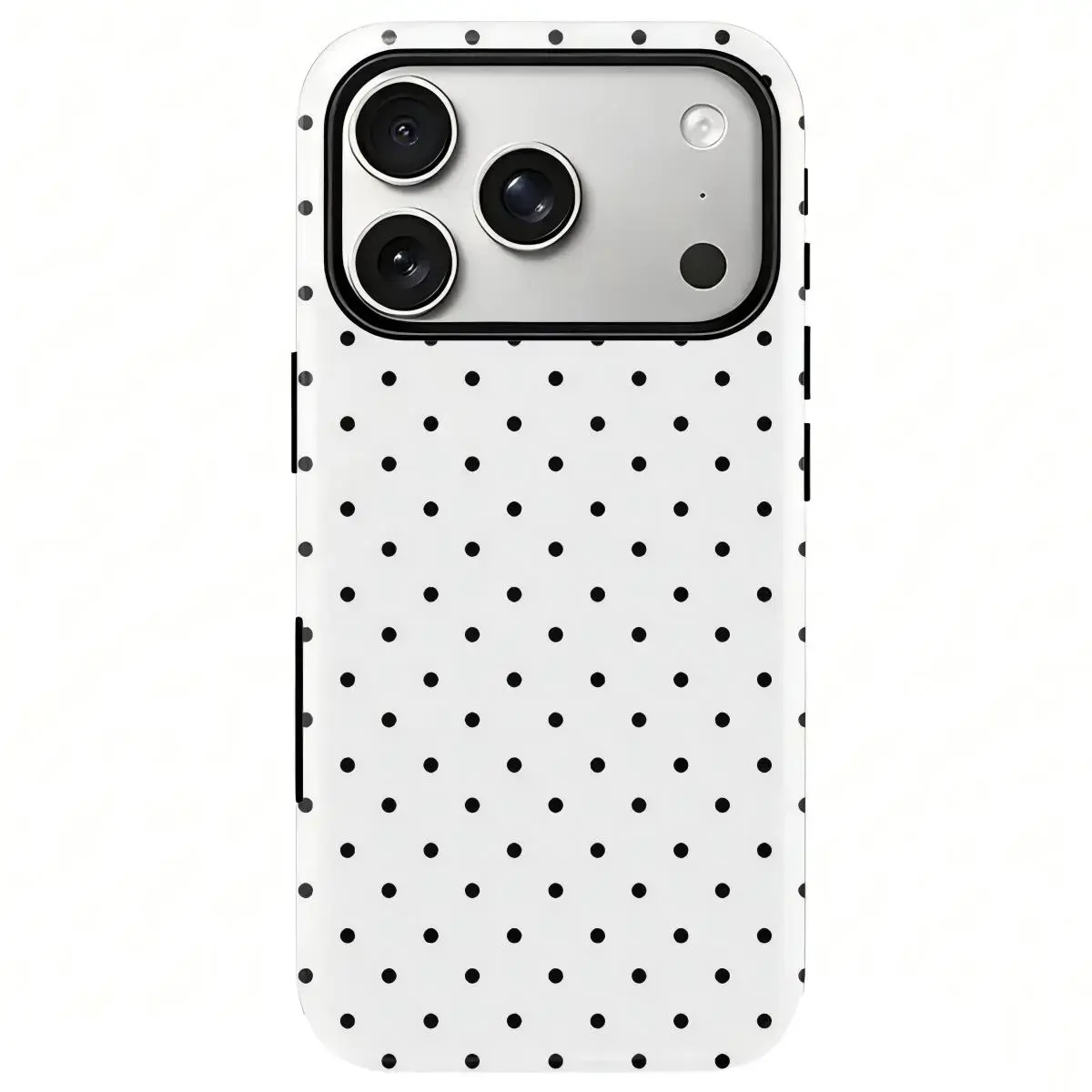 Polka Dot Print Phone Case Heavy Duty Shockproof 2 in 1 Protective Shell for iPhone 17 16 15 14 13 12 11 Pro Max Series Minimalist Fashion Holiday Gift Cover Cute Phone Accessories,Animal Design phone screen protectors