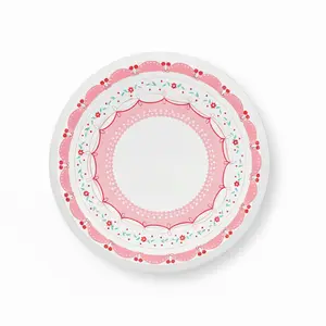 Cherry Coquette Dessert Plates 8" (8 pack)
