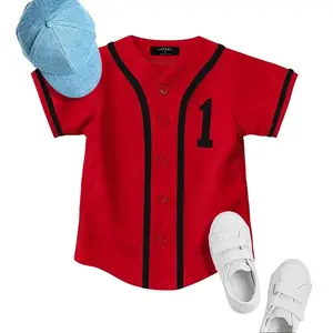 Personalized Kids Baseball Jersey, Custom Baseball Jersey Shirt, Birthday Baseball Jersey, Birthday Gift for Kids, Family Jersey Team Gift