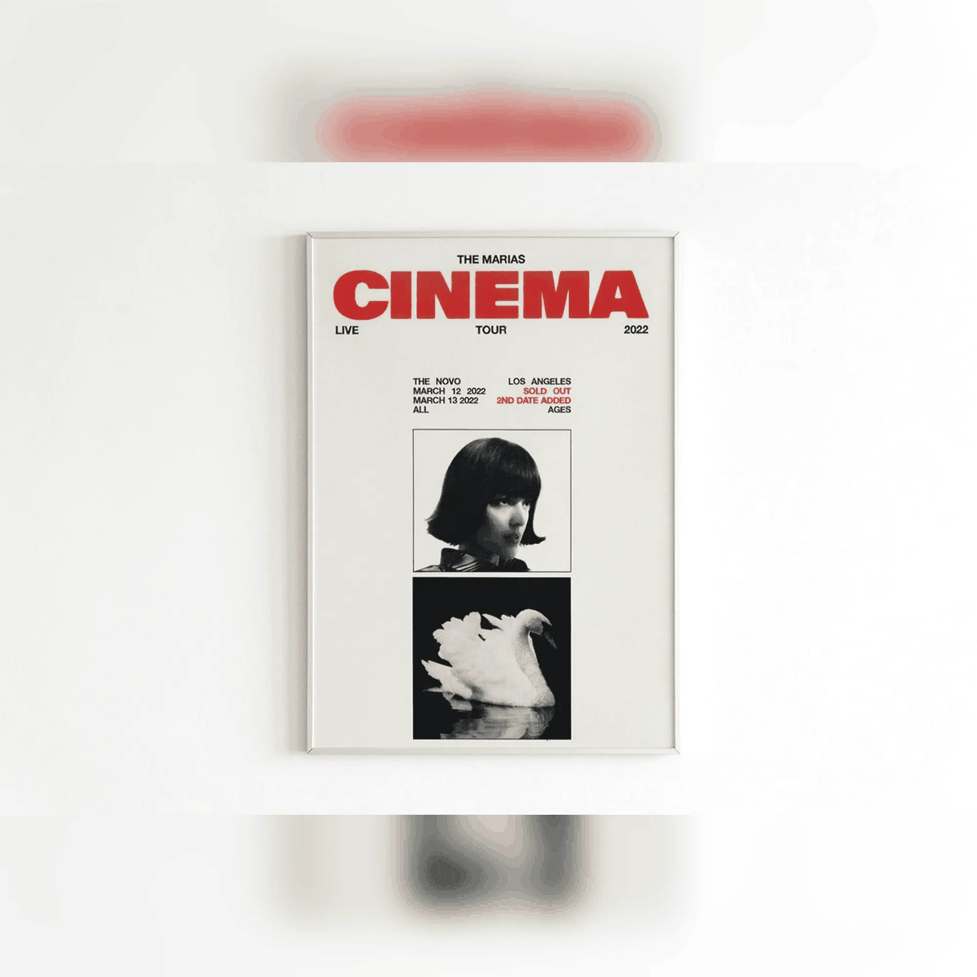 The Marias Cinema Poster Album Cover Poster Music Gift Tour Merch Album Art The Marias Fan Art The Marias Retro Print