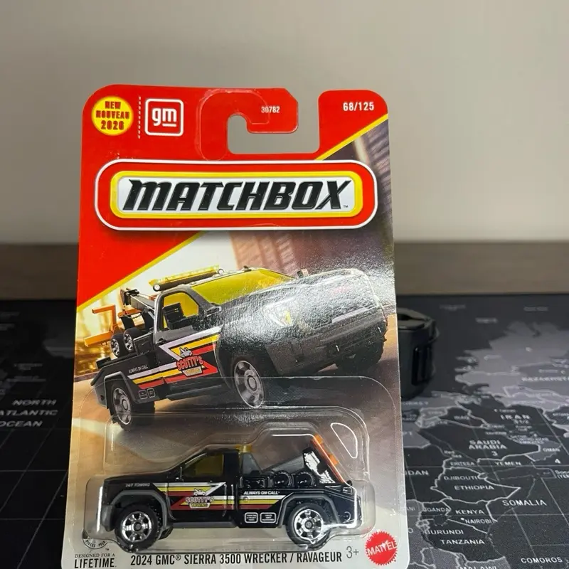 Matchbox 2024 GMC Sierra 3500 wrecker/Ravageur