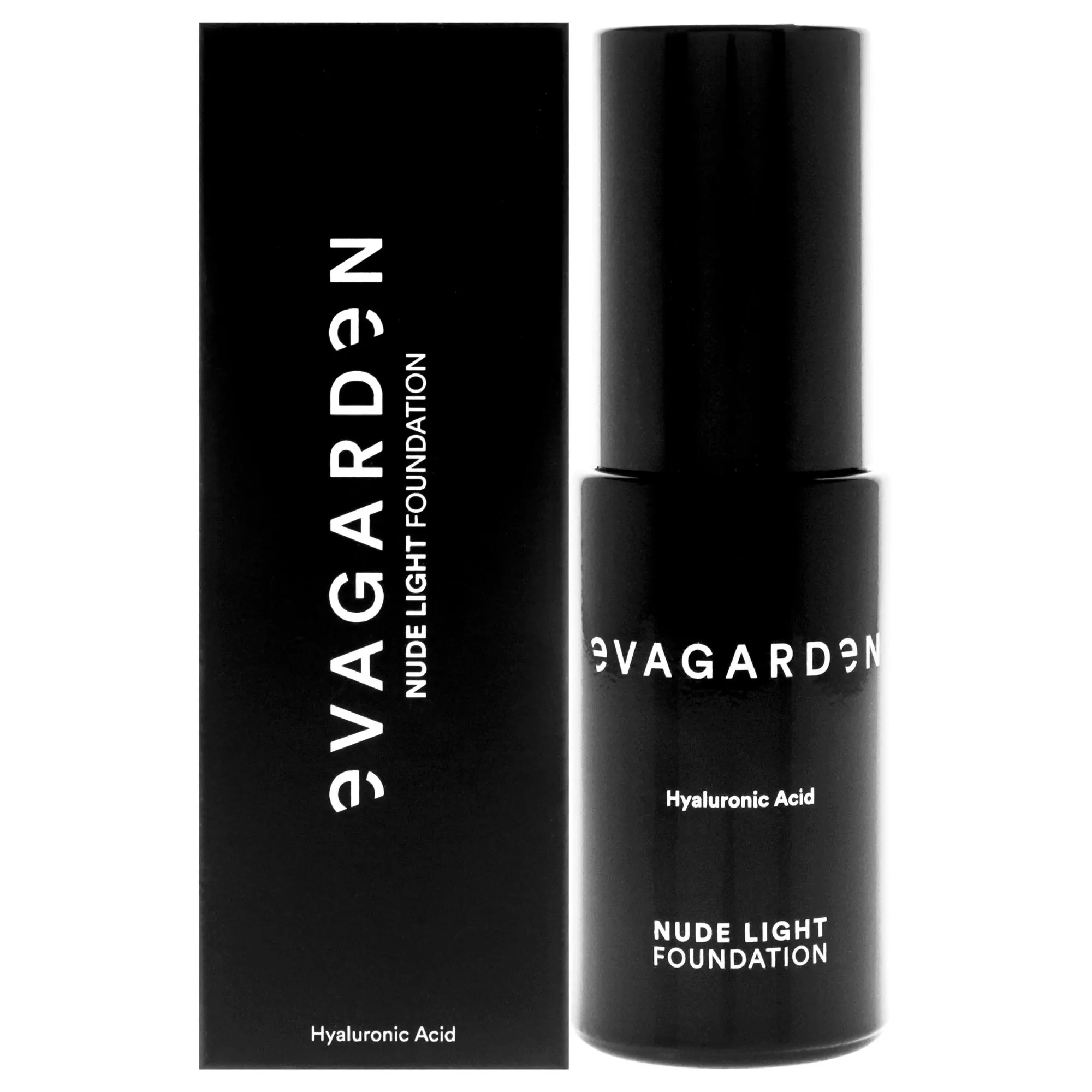 Evagarden Nude Light Flawless Daily Makeup Cosmetic Foundation - 285 Pink Honey for Women - 1.01 fl oz, Single Bottle