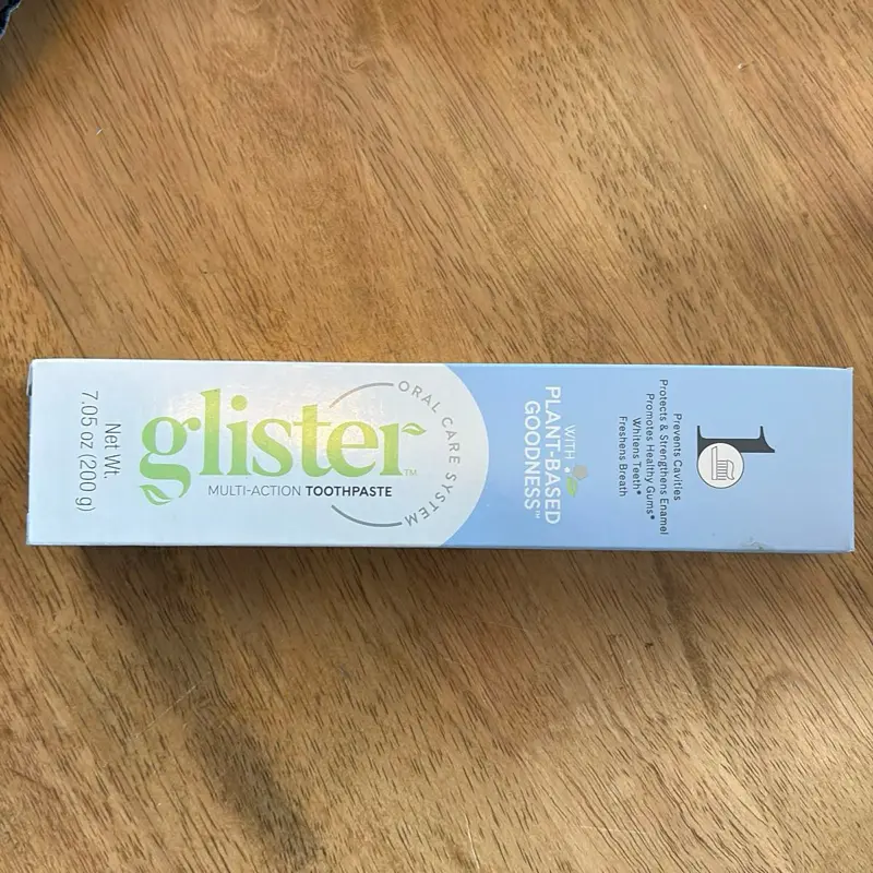 Glister Multi-Action Oral Care Toothpaste, 2-Pk - Daily, Gentle, Deep Clean, Cleansing Formula for Oral Care Needs