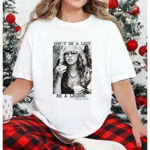 [Ssummer outfits]Stevie Nicks Don't be a lady be a legend T-shirt, Sweatshirt, Hoodie