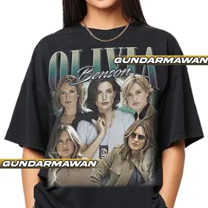 [Sale up to 50%] [Free Ship] Limited Olivia Benson Vintage T-Shirt, Gift For Woman and Man Unisex Shirt