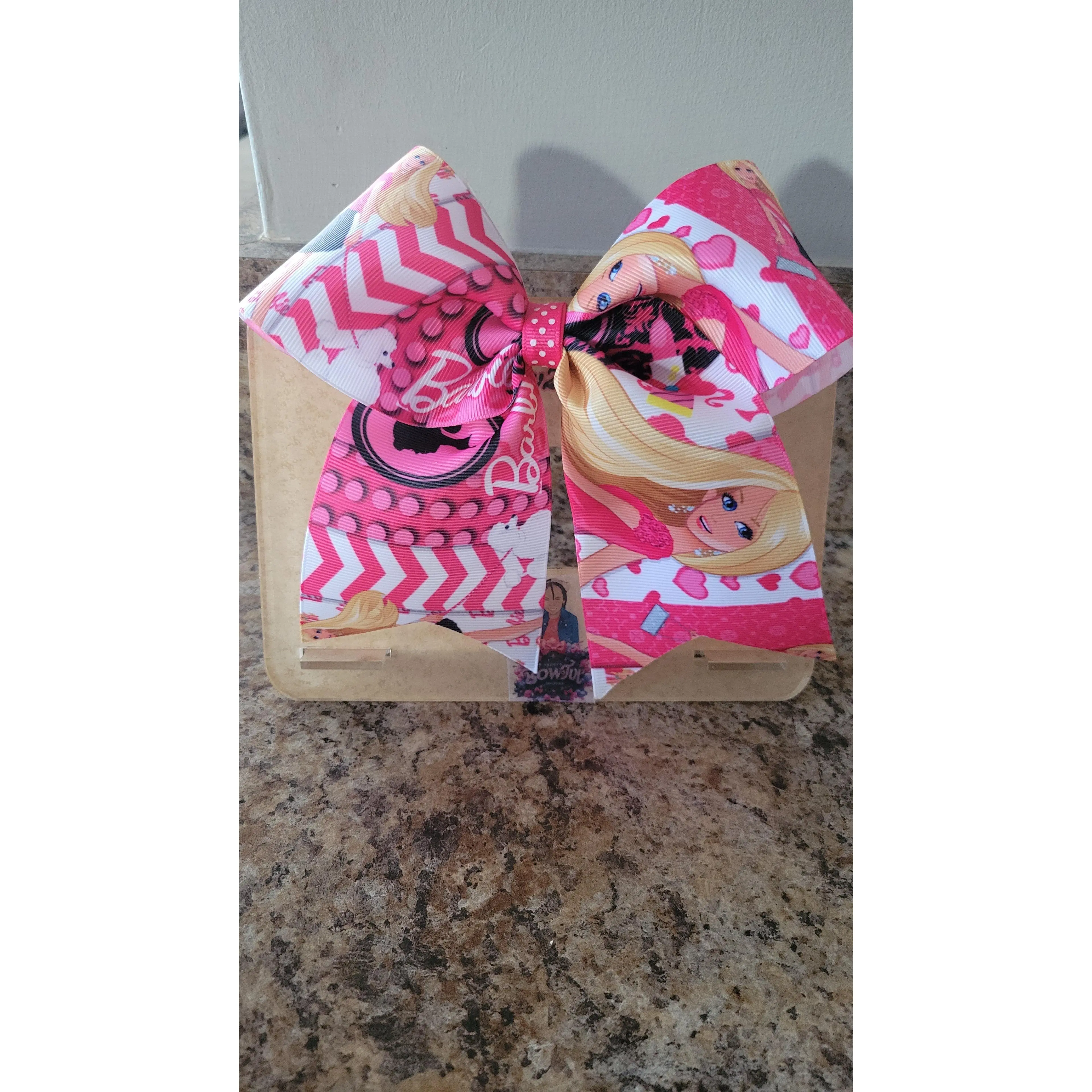 2025 Barbie in pink bow