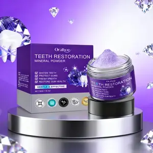 Oralhoe Tooth Powder, Gentle Cleaning Protection, Teeth Whitening, Removes Plaque and Yellowing, Oral Care