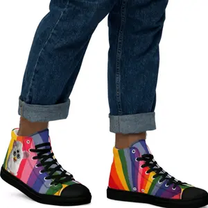 High top Rainbow Furby sneakers : Mens size 5 to 13