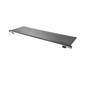 VEVOR Camper Awning Fabric Replacement, 7 to 13', Weatherproof Durable Slide Topper Awning with Bracket, Heavy Duty Slide Topper Awning with Stainless Steel Material, Fit for RV Motorhome(Black)