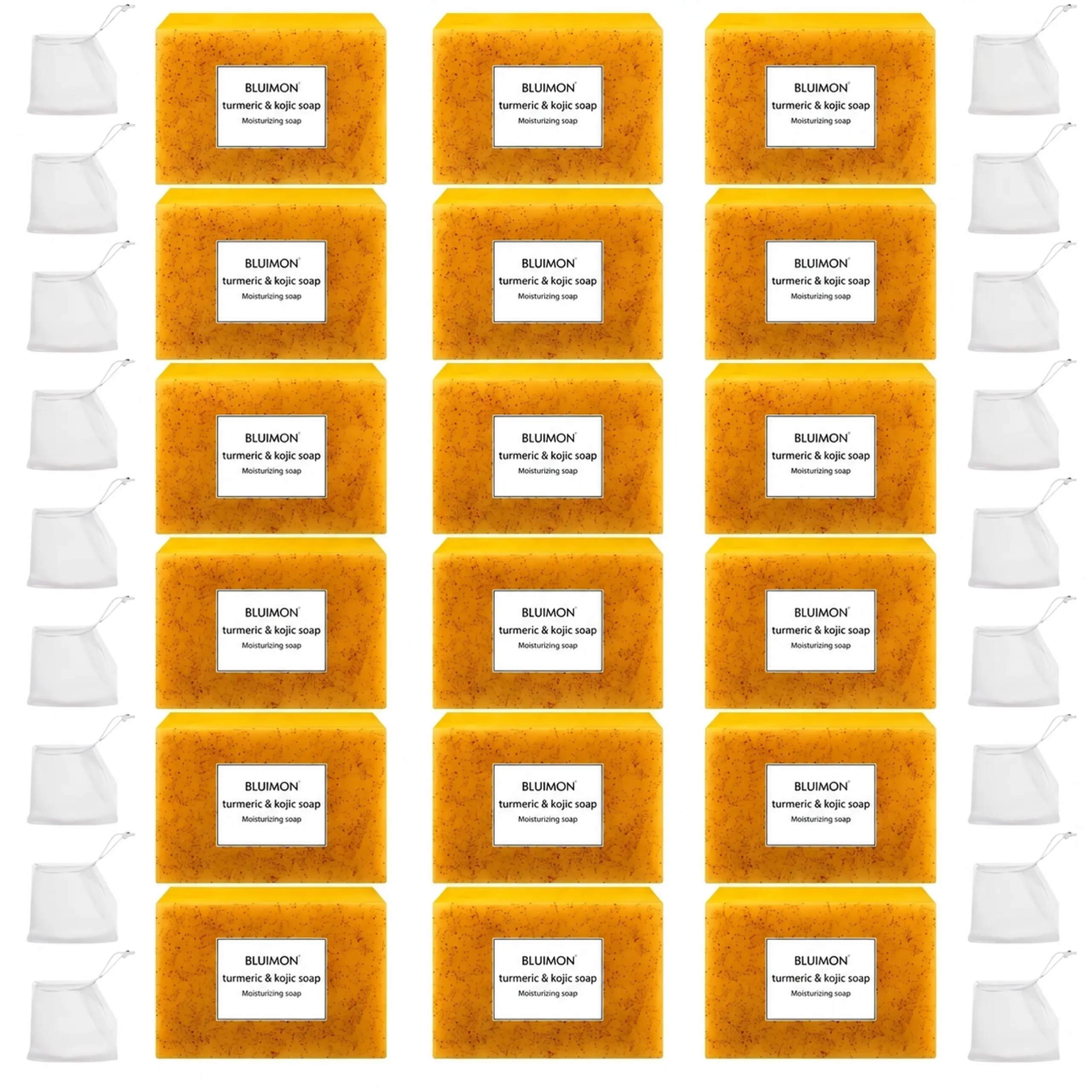 Lemon Turmeric & Kojic Acid Soap Bar, Face &Body Wash, Reducer, Daily SkinClea