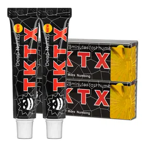 Tattoo Numbing Cream (2 Pack) - Black 75% Upgrade Edition - Pain Free Tattoos - Effective Numbing Formula for No-Distraction