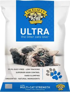 Ultra UnScented Clumping Clay Cat Litter 40 lb. Bag Ultra UnScented Clumping Clay Cat Litter 40 lb. Bag