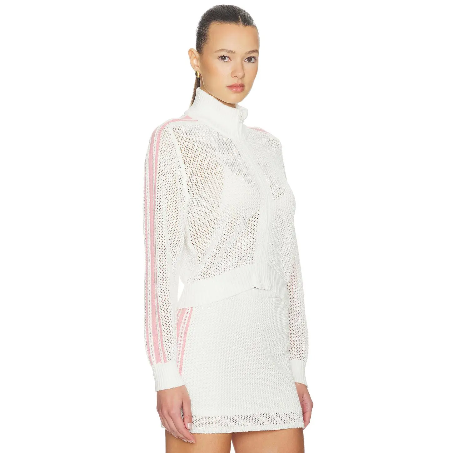 LSPACE Heart Stopper Sweater in Cream