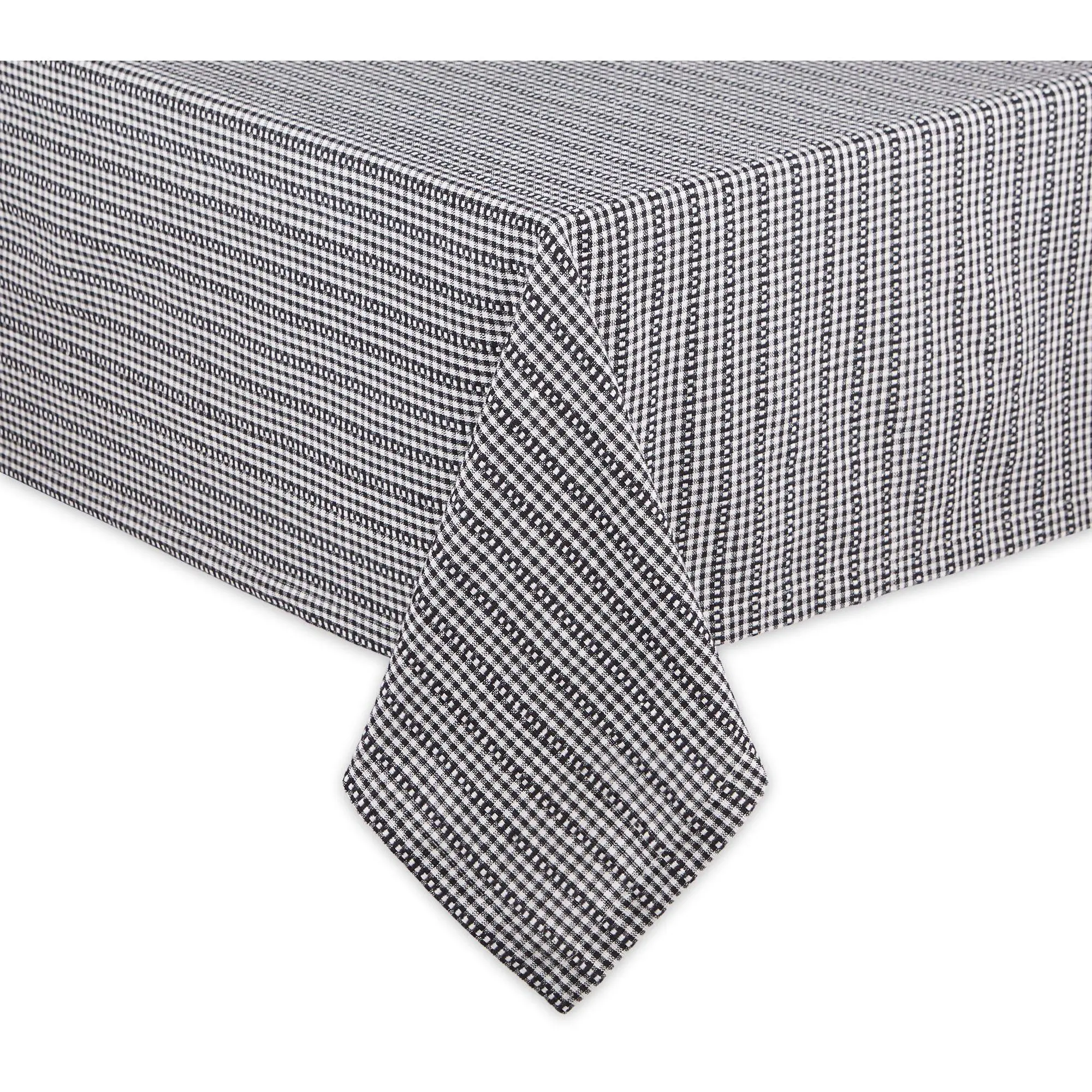Design Imports 60" x 84" Farmhouse Gingham Tablecloth