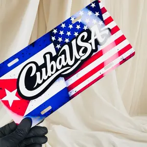 Cuba Usa Legado Sin Fronteras chapa 6x12