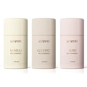 LoveryGifts Deodorant Anti-Perspirant Sticks - 3Pc Aluminum Free